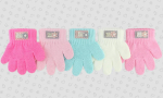 Перчатки дет. TG-616д р.12(12) ассорт. (Теплыши), 1 шт.