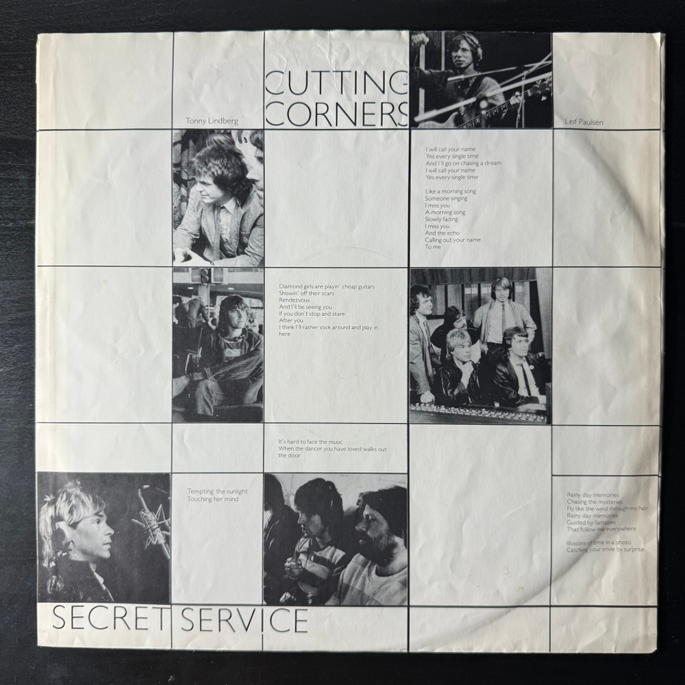 Secret Service - Cutting Corners (Скандинавия 1982г.)