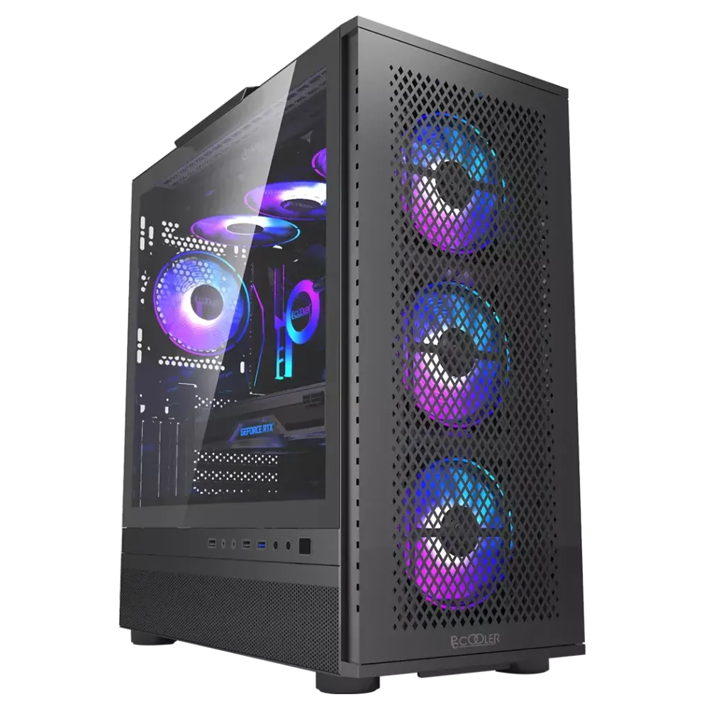 Корпус PCCooler (ME200 MESH BK)