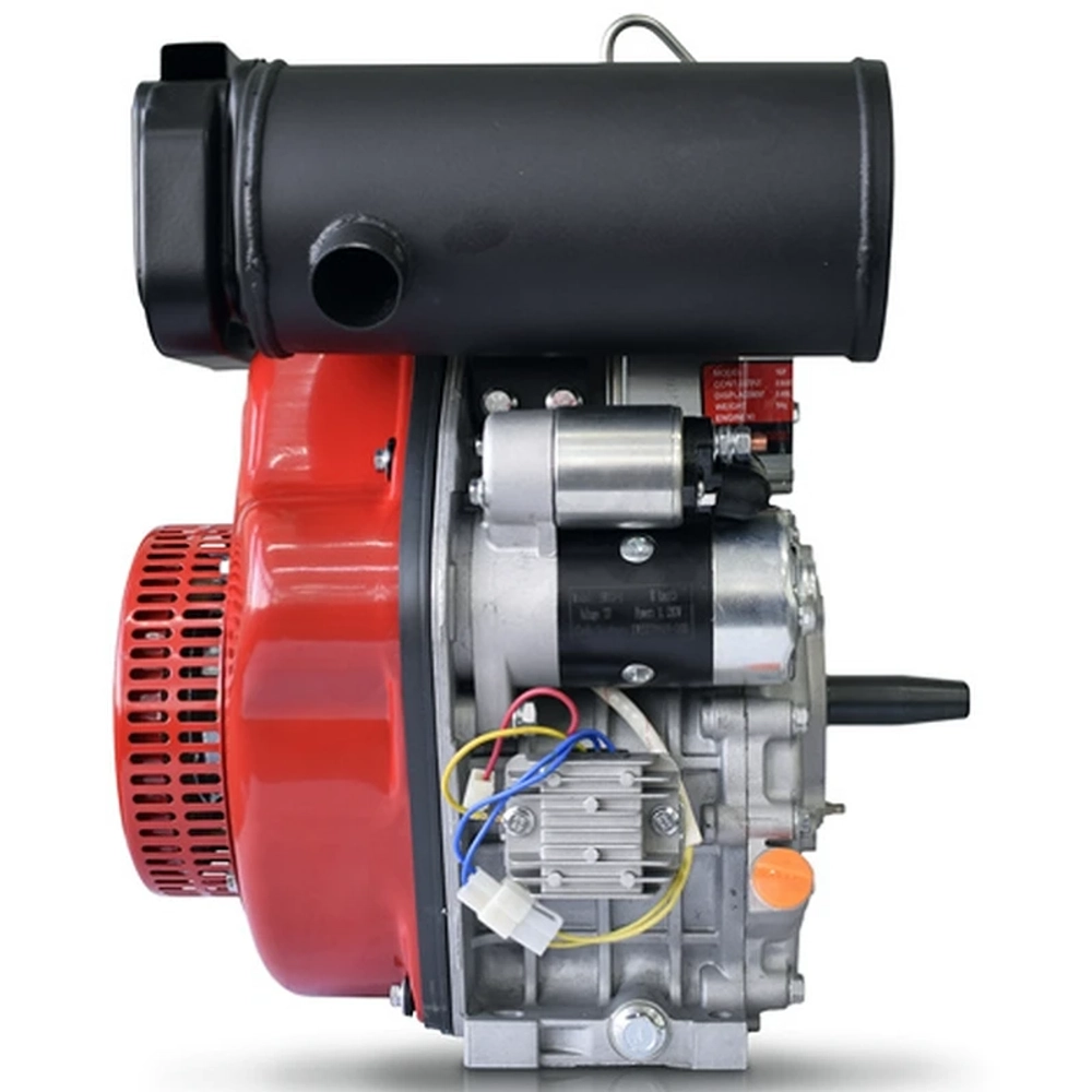 REDVOLT 192FE (V-тип) дизельный двигатель (эл.запуск, без топливного бака) 192F-V-E-W