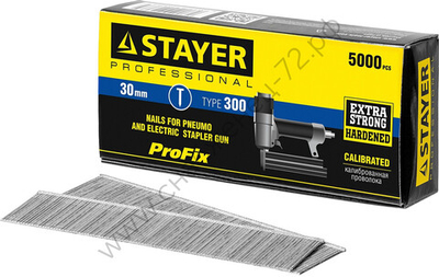 STAYER тип 18GA (47 / 300 / F) 30 мм, 5000 шт, гвозди для нейлера (31530-30)