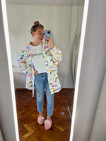 Футболка с надписью GIRL BOSS (цвет - белый)