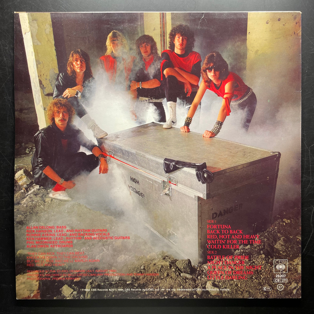 Pretty Maids - Red, Hot And Heavy (Голландия 1984г.)