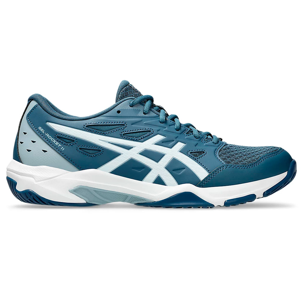 Кроссовки волейбольные мужские ASICS Gel-Rocket 11 1071A091 404, р.10(рос.42,5), сине-белый