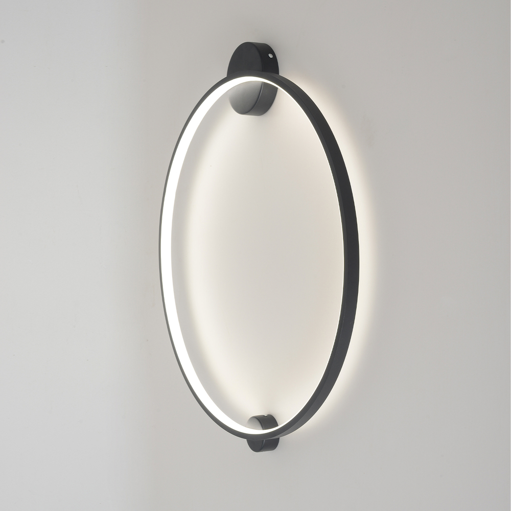 Настенный светодиодный светильник Crystal Lux REAL AP26W LED BLACK