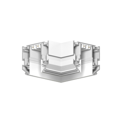 TR2026-WH Угловой элемент 90° трека SMART ONE, алюминий, белый