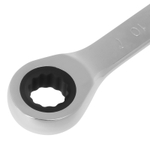 Ключ комбинированный трещоточный, 10 мм, CrV, зеркальный хром Matrix Professional 14803