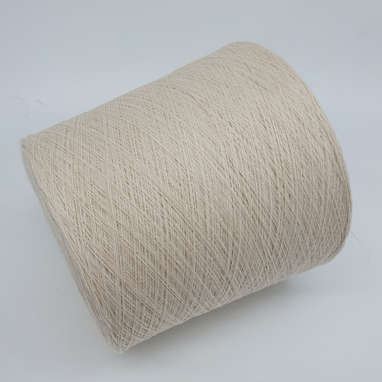 Пряжа Zegna Baruffa Supergeelong 1/15 (100% мериносовая шерсть кардная), 1500м/100гр, белый персик