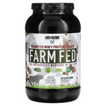 Axe & Sledge Supplements, Farm откорма, изолят сывороточного протеина травяного откорма, со вкусом ванильного молочного коктейля, 840 г (29,63 унции)
