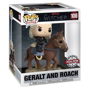 Фигурка Funko POP! Rides TV Witcher Geralt And Roach (Exc) 58902