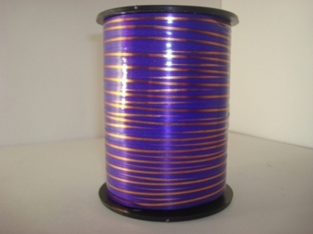 Лента с зол/пол. (0,5 см*250 ярд.) Фиолетовый