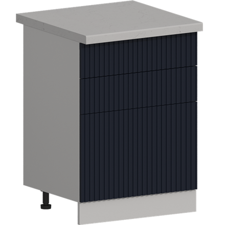 Кухня Модуль ШН3Я 600 Ликата / Индиго софт