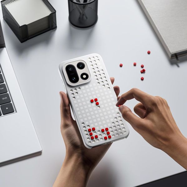 Чехол OnePlus 15 Hole-Pattern Magnetic Case (2025) - Серый | Grey