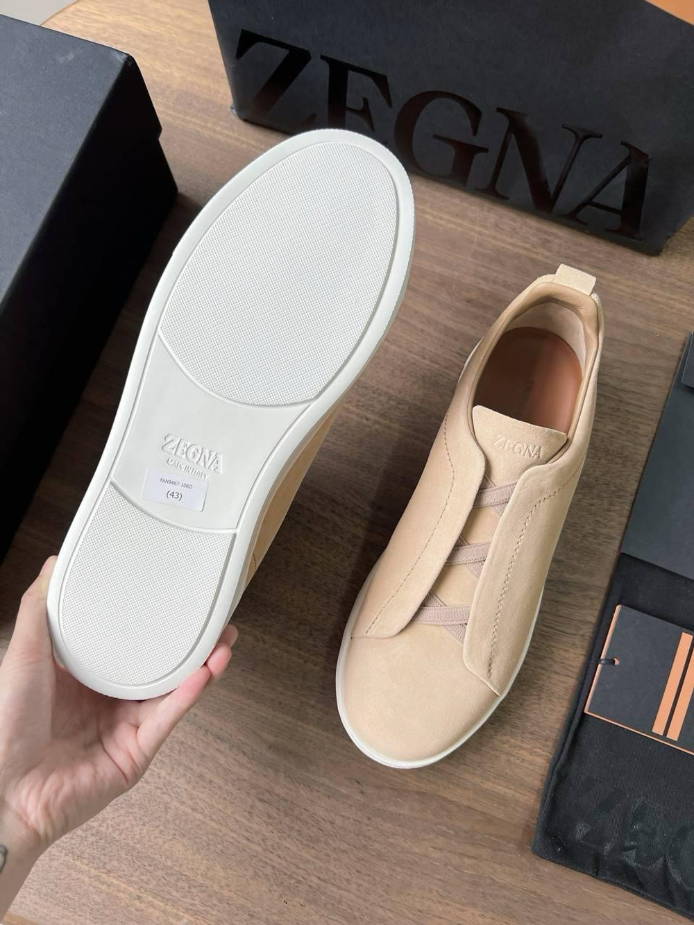 Кеды Zegna