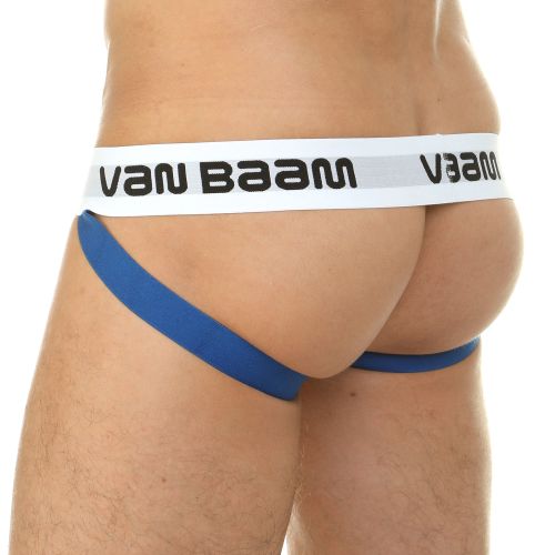 Мужские трусы джоки белые с принтом Van Baam 39820
