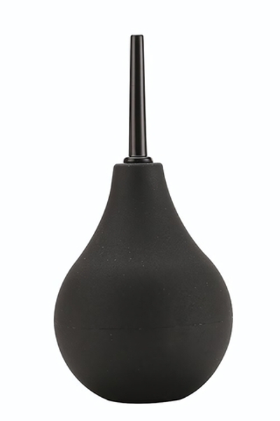 Черный конический анальный душ Anal Douche (Цвет: черный)