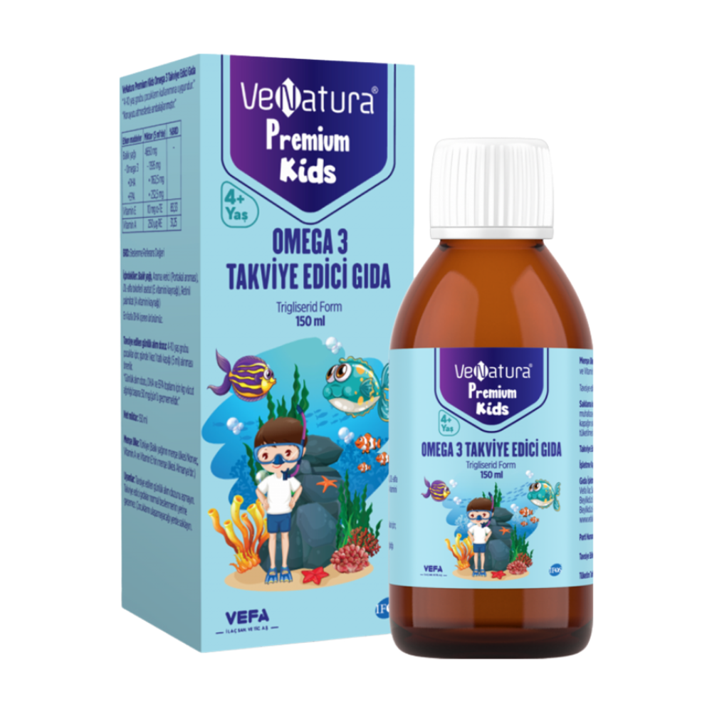 Детская Омега-3 150мл (VeNatura)