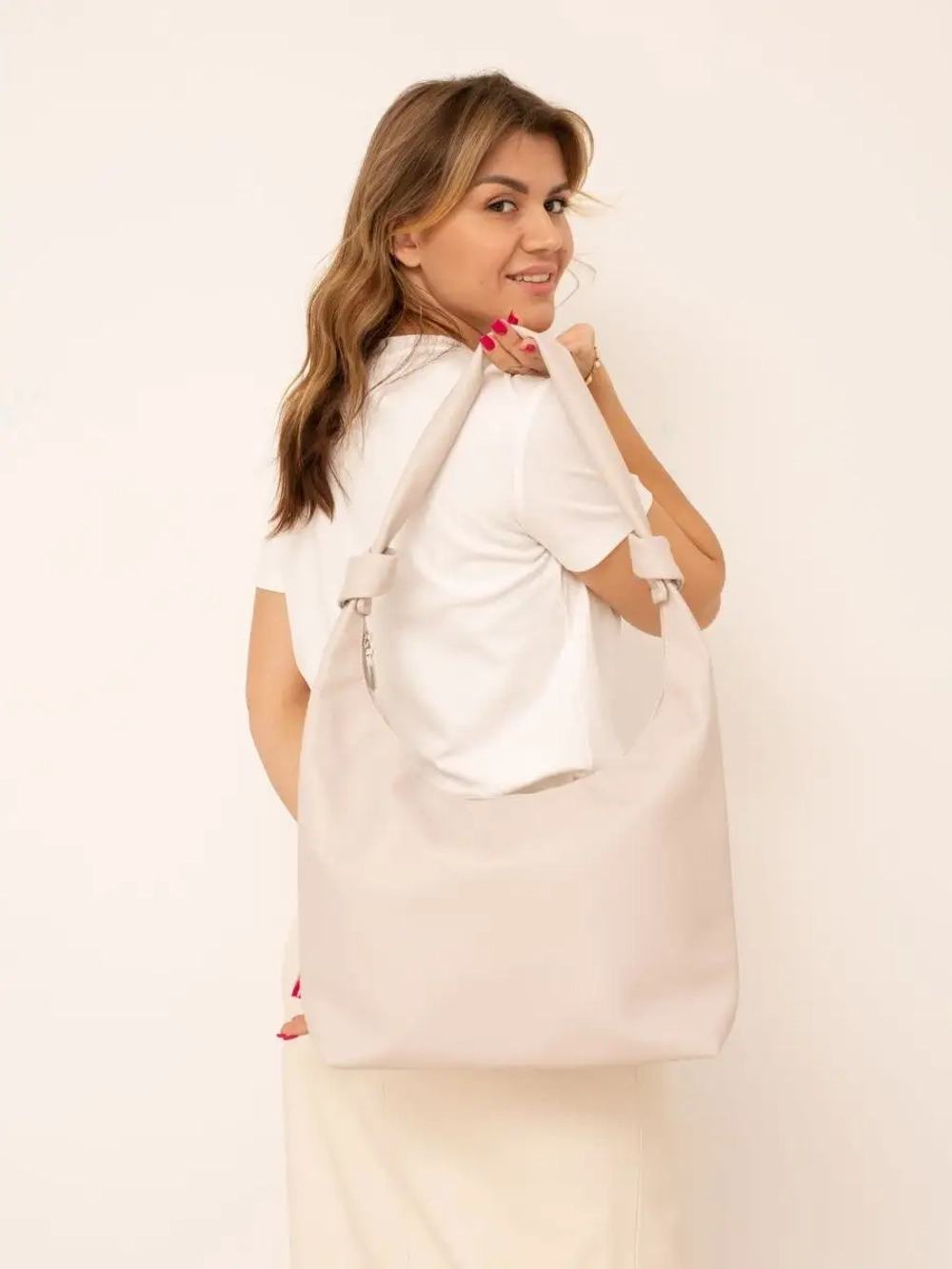 Сумка через плечо большая шоппер мешок спортивная