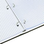 Тетрадь на кольцах БОЛЬШАЯ А4, 215х305 мм, 100 л., твердый картон, клетка, BRAUBERG, "Nature", 405411