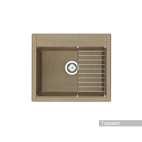Кухонная мойка AQUATON Делия 60 Терракот