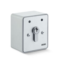 Ключевой выключатель GEZE SCT, с цилиндром и ключом, накладного монтажа
