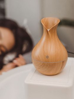 Ультразвуковой увлажнитель воздуха св. дерево SL-003-1  + ПОДАРОК