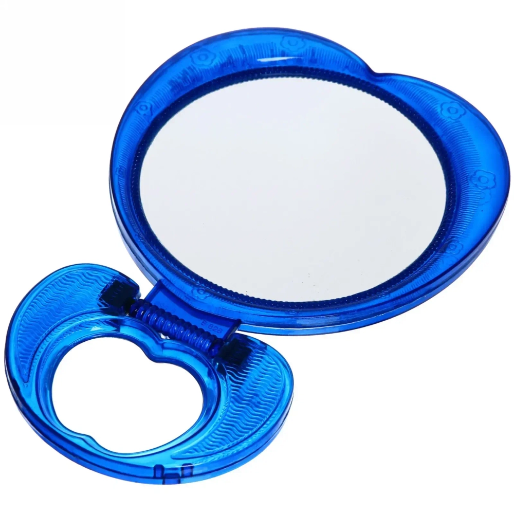 Зеркало настольное «Галантное» круг, подвесное, цвет микс, 16*16см (Стикер на минивл15шт)