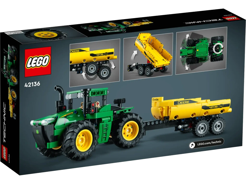 Конструктор LEGO Technic 42136 Полноприводный трактор John Deere 9620R