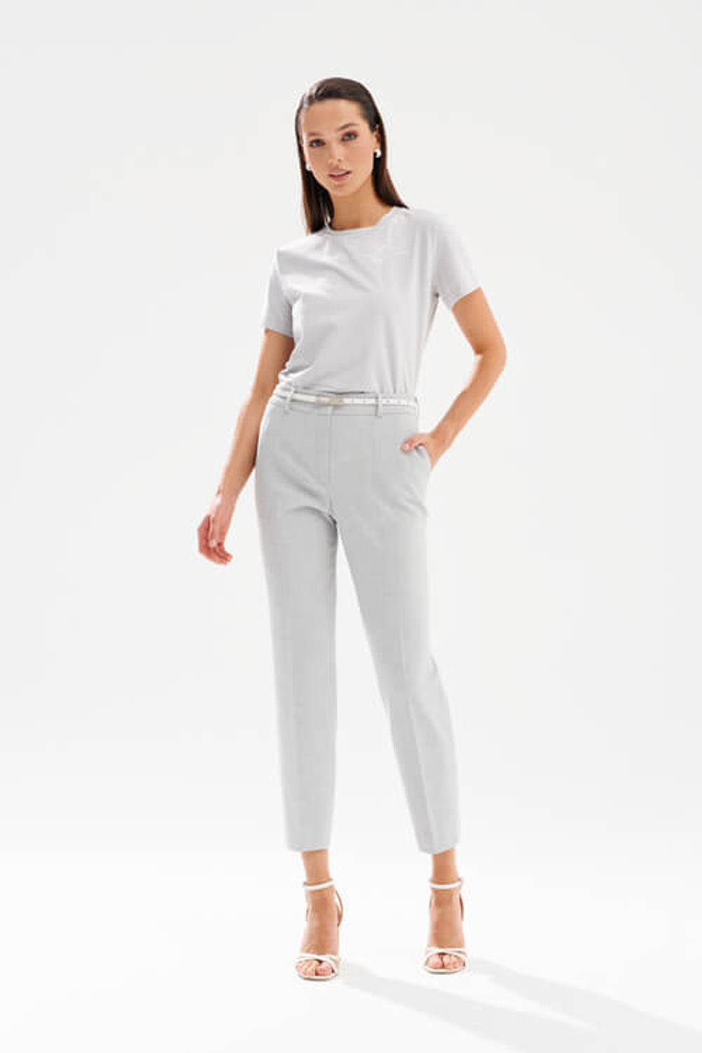 23520 Футболка женская (серый)