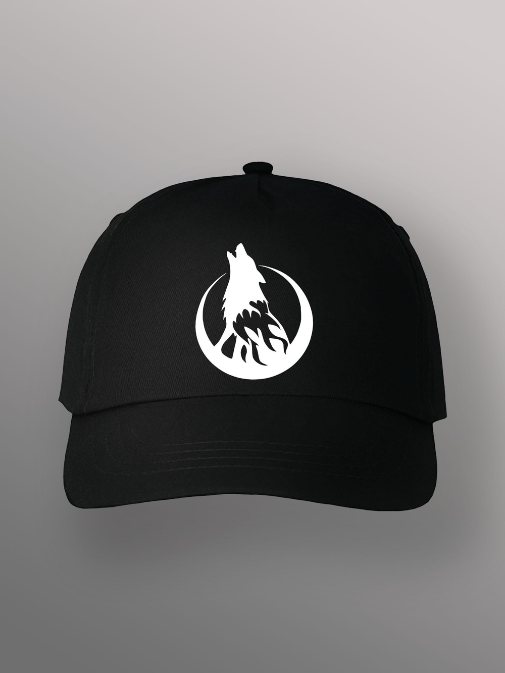 Бейсболка Волк воет на луну