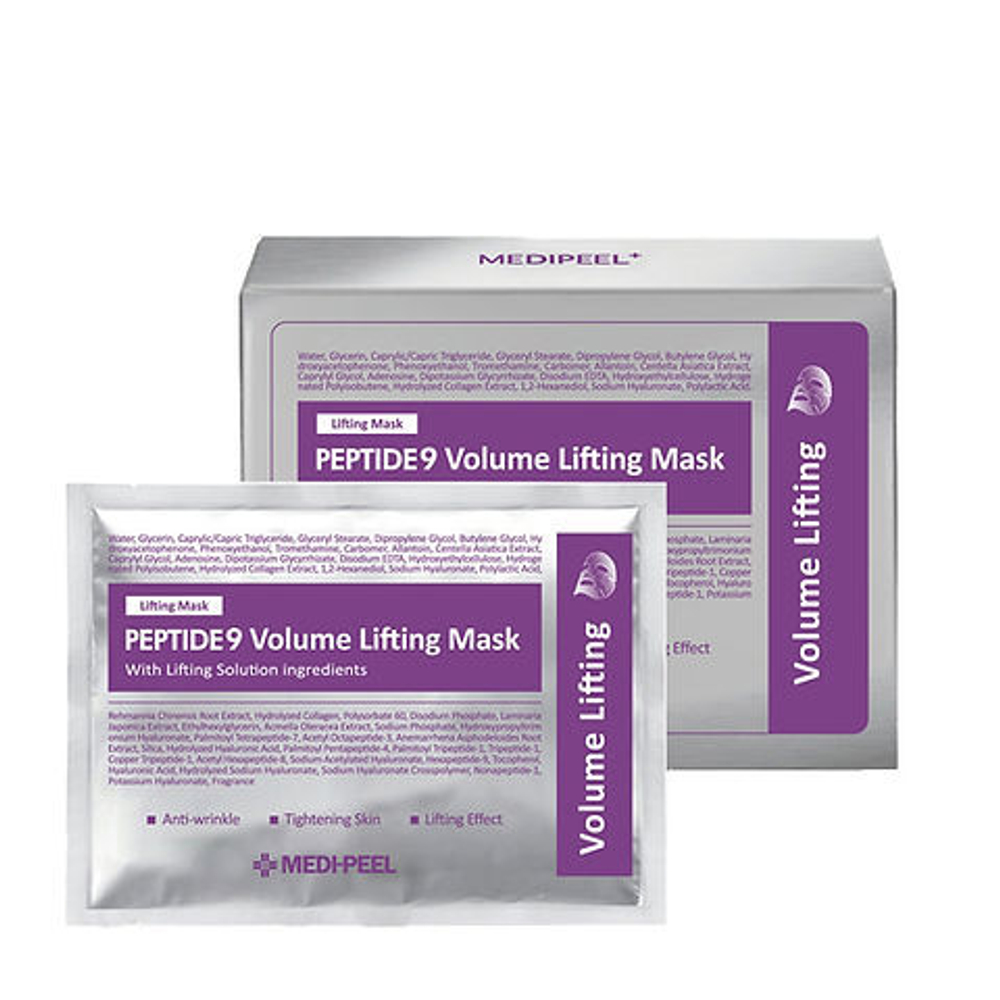 MEDIPEEL Лифтинг-маска для восстановления объема и эластичности кожи Peptide 9 Volume Lifting Mask