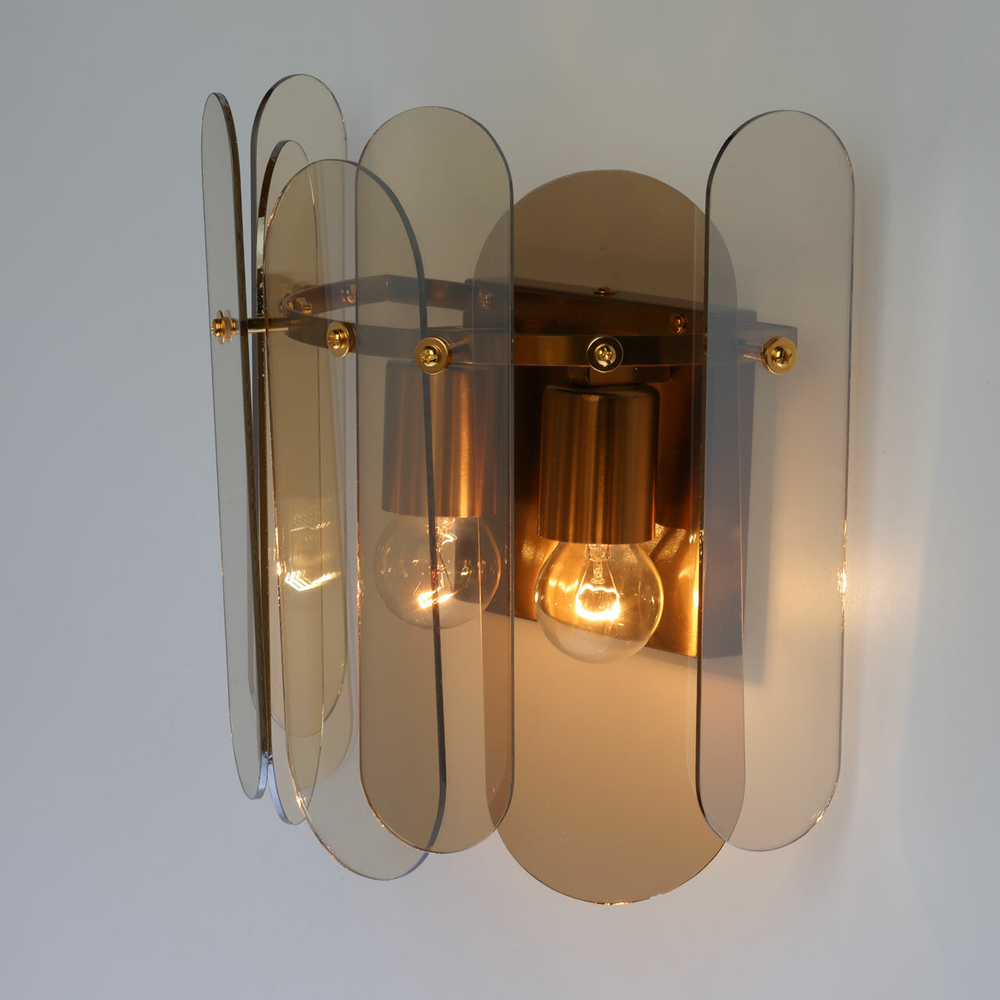 Бра De City Бриз 111026902 2*60W для гостиной, спальни, в холл, детскую комнату