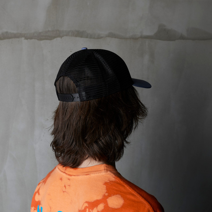 Кепка Dickies Irondale Trucker Cap Retro Indigo blue артикул:DK0A88J8RI21 - купить в магазине Дайс