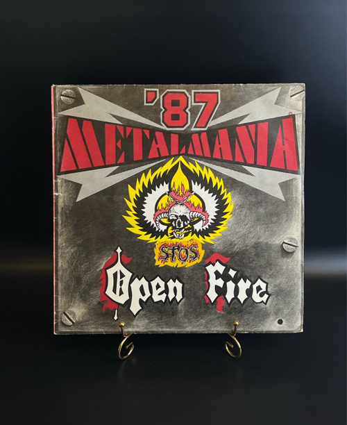 LP Metalmania - 87: Stos - Open fire. Виниловая пластинка 12 дюймов. Pronit Польша 1987