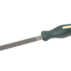 Напильник трехгранный 10''-250мм, на пластиковом держателе RockForce RF-5056P510