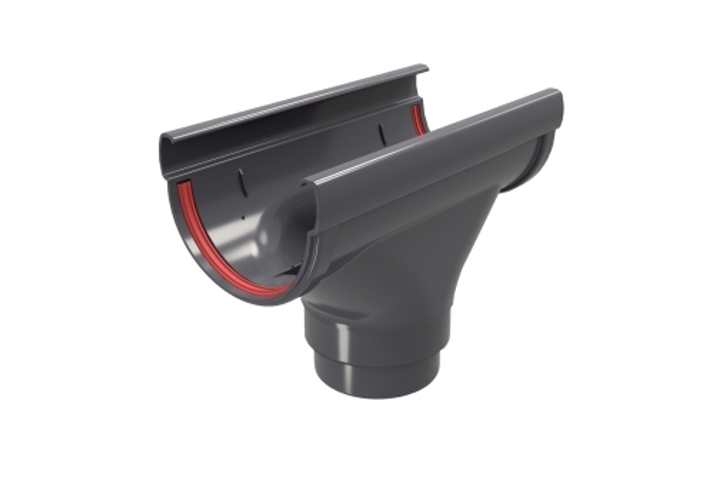 Воронка ПВХ стандарт графит GL