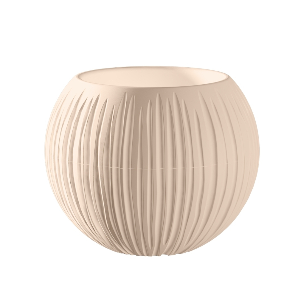 Кашпо "Сфера" (1,7 л.) Цв. Кремовый