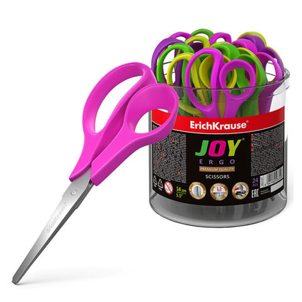 Ножницы детские EK "Joy Ergo" 14 см.