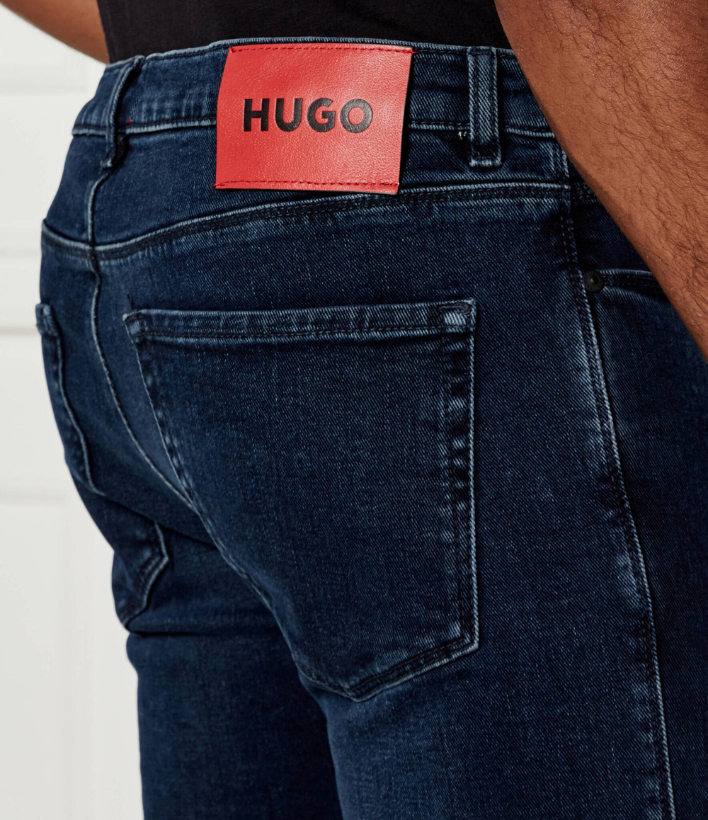 Джинсы 734 HUGO - темно-синий(50522149)