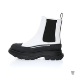 Ботинки Alexander McQueen "Chunky Tread Slick Mid Boots"