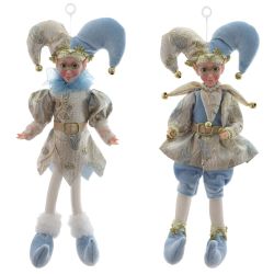 GAEM Игрушка набивная подвесная "Эльф", L12 W5 H26 см, 2в.