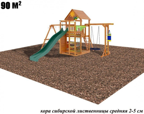 Игровой комплекс Крафт Pro 4+покрытие 81 кв.м. с установкой под ключ