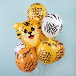 Шар (12''/30 см) Сафари, Ассорти, пастель, 5 ст, 25 шт.