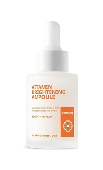Ампульная витаминная сыворотка для регенерация и осветления кожи W.Skin Vitamin Brightening Ampoule, 30мл