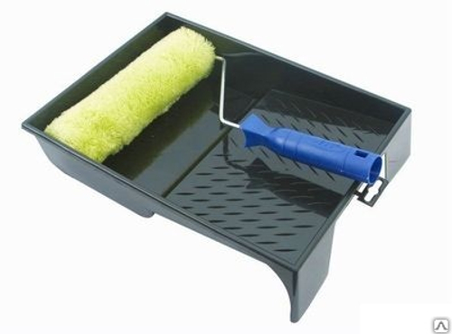 Набор валик Синтекс 250 мм + ванночка 33*35см   KORVUS (Лакра) 0703016