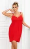 Sylvia nightdress plus Red