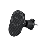 Автомобильный держатель MagSafe с беспроводной зарядкой PITAKA MagEZ Car Mount Pro 2 (Qi2) Сертификация Qi2. Устанавливается на вентиляционную решётку