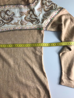 Джемпер Tesini лаконичного оттенка, визуально на 44 размер