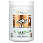 ALPHA LION, SuperHuman Intra, Leg Day Limeade, эскимо из кислого лайма, 365,4 г (12,9 унции)