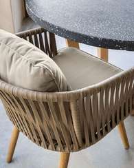 Стул Hemilce бежевый